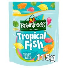 Rowntree's Tropical Fish Sweets 115g