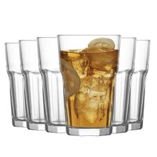 LAV Aras Highball Glasses - 300ml - Clear - Pack of 6