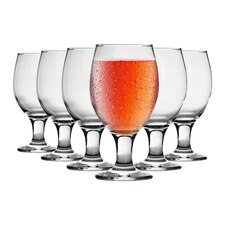 LAV Misket Craft Beer Glasses - 400ml - Clear - Pack of 6