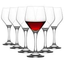 LAV Ella Red Wine Glasses - 330ml - Pack of 6