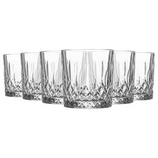 LAV Odin Whiskey Glasses - 330ml - Clear - Pack of 6