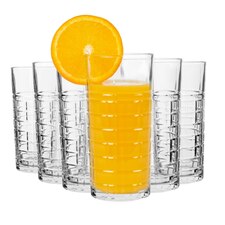 LAV Brit Highball Glasses - 356ml - Clear - Pack of 6