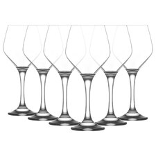 LAV Ella Red Wine Glasses - 440ml - Pack of 6