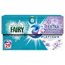 Fairy Non Bio Platinum Washing Pods Silk Tree Blossom & Jasmine 29 Washes 696g