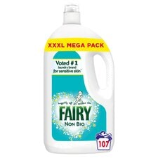 Fairy Non Biological Washing Liquid 107 Washes 3531ml