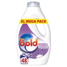 Bold Washing Liquid Lavender And Camomile 48 Washes  1584ml