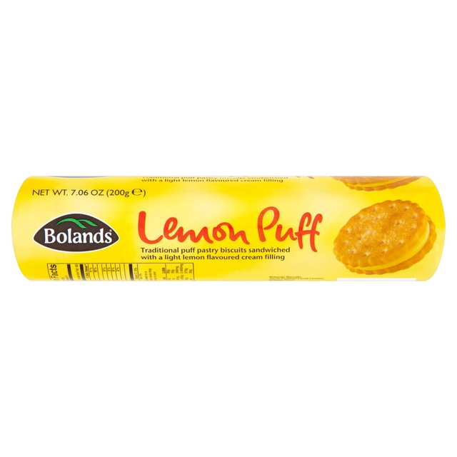 Bolands Lemon Puff Biscuits 200g