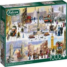 Falcon De Luxe Puzzle A Winter In London 1000 Piece