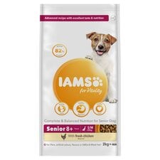 Iams Small Medium Senior Dog Food With Chicken 2Kg