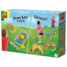 SES Creative Croquet and Bean Bag Toss 2 in 1 Game