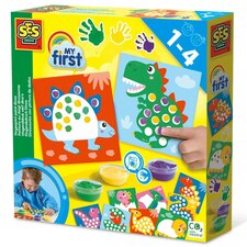 SES Creative My First Fingerprint Paint Dinos