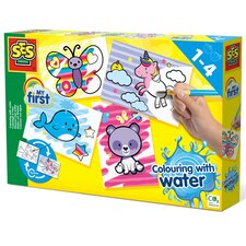 SES Creative Fantasy animals Colouring With Water