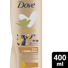 Dove Visibleglow Gradual Self Tan Fair Medium 400Ml