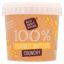 Nuts About Nature 100% Peanut Butter Crunchy No Added Sugar 1Kg