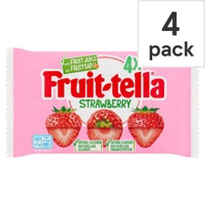 Fruittella Strawberry Sweets 4X41g