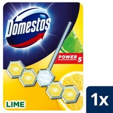 Domestos Power 5 Lime Rim Block 55G