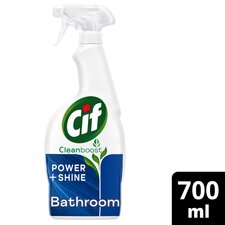 Cif Power & Shine Bathroom Cleaner Spray 700Ml