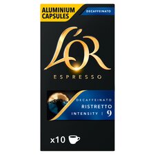 L'or. 10 Espresso Ristretto Decaff Coffee Pods 52G