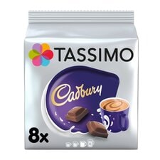 Tassimo Cadbury Hot Chocolate 8 Pods 240G