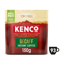 Kenco Decaffeinated Instant Coffee Refill 150G