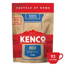 Kenco Rich Paper Refill Instant Coffee 150G