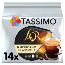 Tassimo L'or. Americano Coffee Pods X14 116.2G