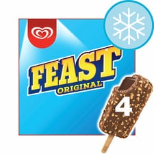 Wall's Feast Original Chocolatey Ice Cream Sticks 