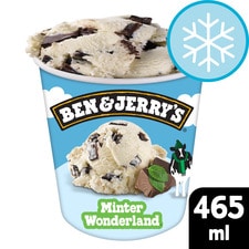 Ben & Jerry's Minter Wonderland Mint Ice Cream 465Ml