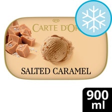 Carte D'or Salted Caramel Ice Cream Tub 900ml