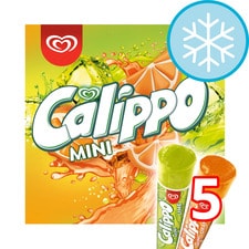 Wall's Calippo Mini Orange & Lemon-Lime Ice Lollies 5x80ml