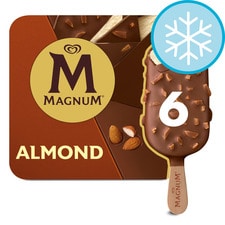 Magnum Almond Ice Cream Sticks 6x100ml