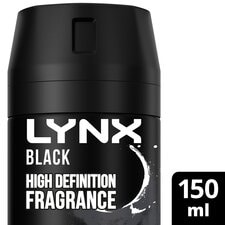 Lynx Black 48h Deodorant Bodyspray 150ml