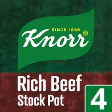 Knorr Rich Beef Stock Pot 4 x 28g