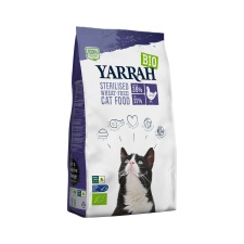 Yarrah - Organic Wheat-Free Dry Cat Food For Sterilised Cats - 2Kg