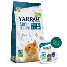 Yarrah - Organic Cat Food With Fish Multipack