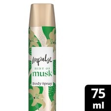 Impulse Hint Of Musk Body Spray Deodorant 75Ml