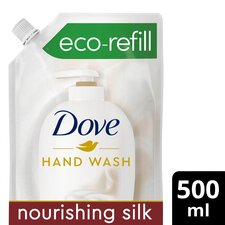 Dove Caring Hand Wash Fine Silk Refill Pack 500Ml