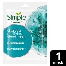 Simple Daily Detox Purifying Charcoal Mask 21Ml