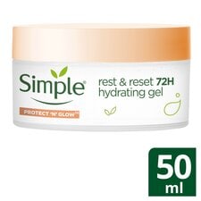 Simple Rest & Reset 72 Hour Hydrating Gel 50Ml