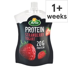 Arla Protein Strawberry Pouch Yogurt 200G