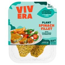 Vivera Plant Spinach Fillet with Vegan Cheese Alternative 200g