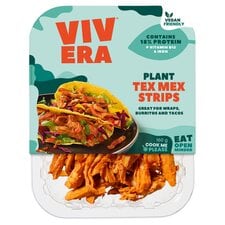 Vivera Plant Tex Mex Strips 160G