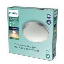 Philips LED Doris 17W Ceiling Light Nickel