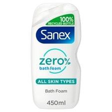 Sanex Zero % Normal Skin Bath Soak 450Ml