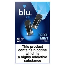 blu 2.0 Fresh Mint Vape Pods 18mg/ml