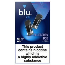 blu 2.0 Blueberry Ice Vape Pods 18mg/ml