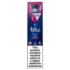 blu bar 1000 Grape 20mg/ml