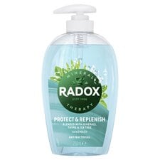 Radox Protect & Replenish Liquid Soap Antibacterial Handwash 250ml