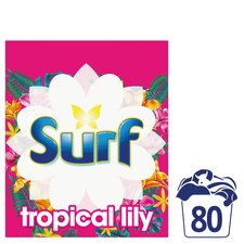 Surf Tropical Lily Laundry Washing Powder 80 Washes 4kg