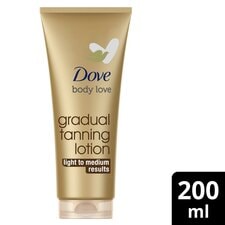 Dove Gradual Tanning Lotion Light/Med 200Ml